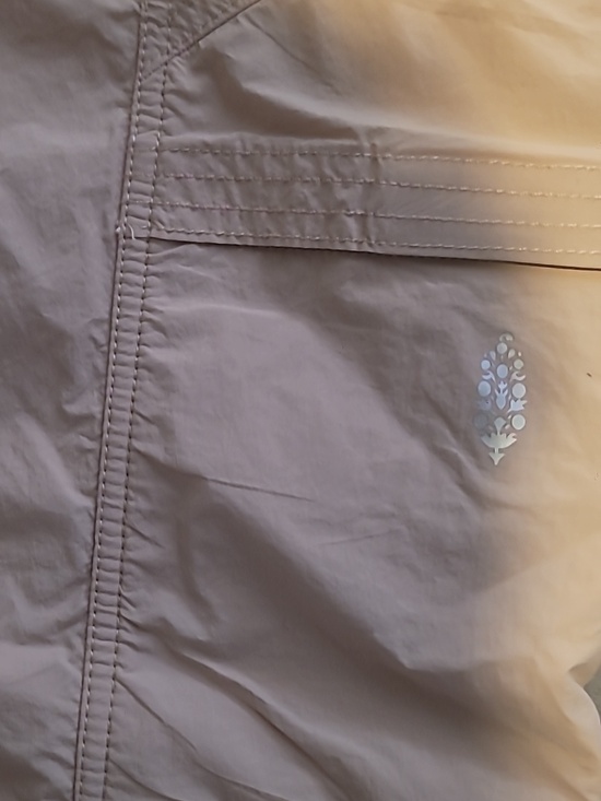 Free People Movement In The Wild Long Hike Shorts Beige Tofu Cargo Shorts Med - Picture 4 of 7